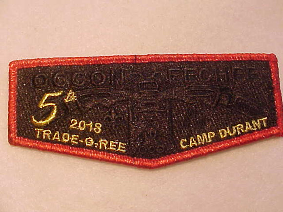 104 S? OCCONEECHEE, 5TH TRADE-O-REE, 2018, CAMP DURANT, BLACK GHOST