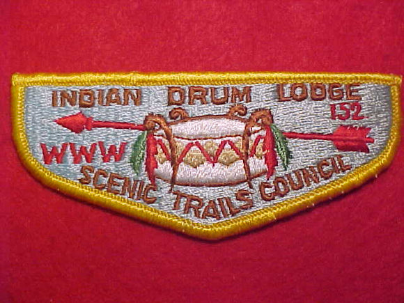 152 S1 INDIAN DRUM, SCENIC TRAILS COUNCIL