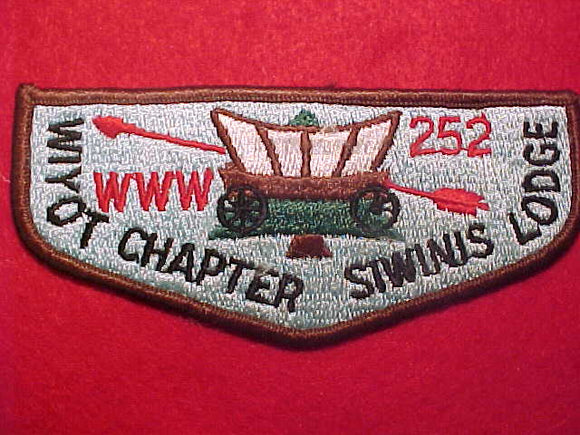 252 S3D SIWINIS, WIYOT CHAPTER