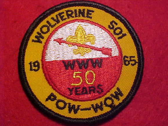 501 ER1965-2 WOLVERINE, 1965 POW-WOW, 50 YEARS