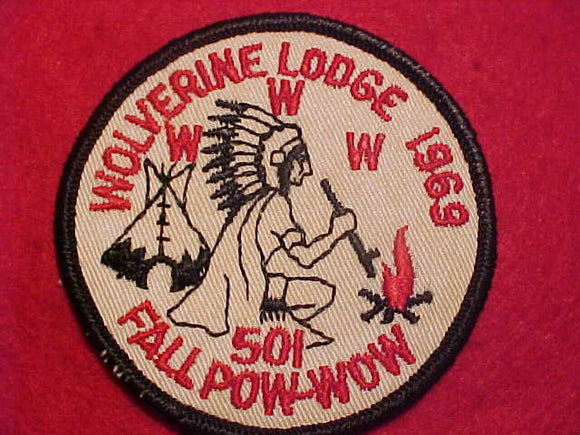 501 ER1969-2 WOLVERINE, 1969 FALL POW-WOW