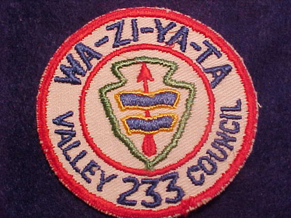 233 R2 WA-ZI-YA-TA, VALLEY COUNCIL