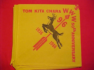 96 N6 TOM KITA CHARA N/C, 1936-1986 50TH ANNIV., MINT COND.