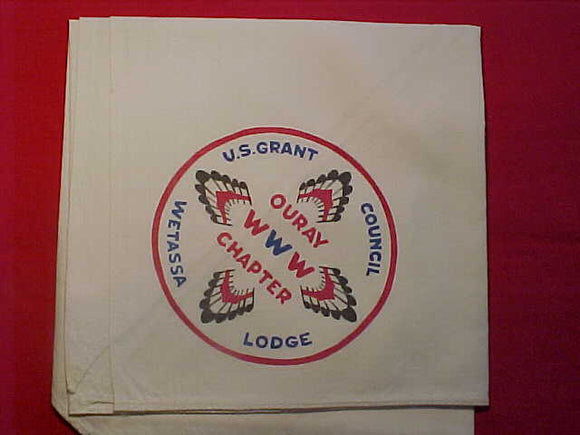 227 N1 WETASSA N/C, OURAY CHAPTER, MERGED 1970, U. S. GRANT COUNCIL, MINT