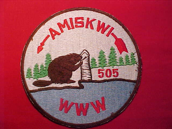 505 J1 AMISKWI JACKET PATCH, MERGED 1993