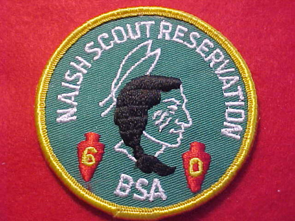 NAISH SCOUT RESV. PATCH, 60TH ANNIV.