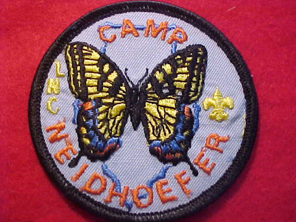 NEIDHOEFER CAMP PATCH, LNC, LT. BLUE TWILL, PB
