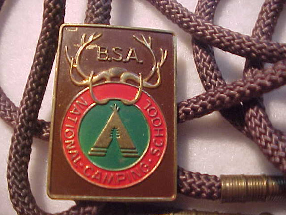 NATIONAL CAMPING SCHOOL BOLO, BROWN STRING