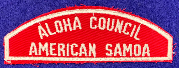 ALOHA COUNCIL | AMERICAN SAMOA