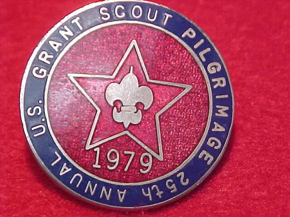 U. S. GRANT PILGRIMAGE PIN, 1979