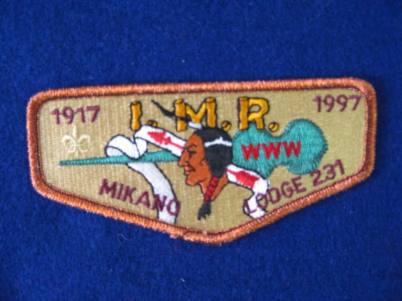 231 S26 Mikano, 80th Anniversary,Copper Mylar