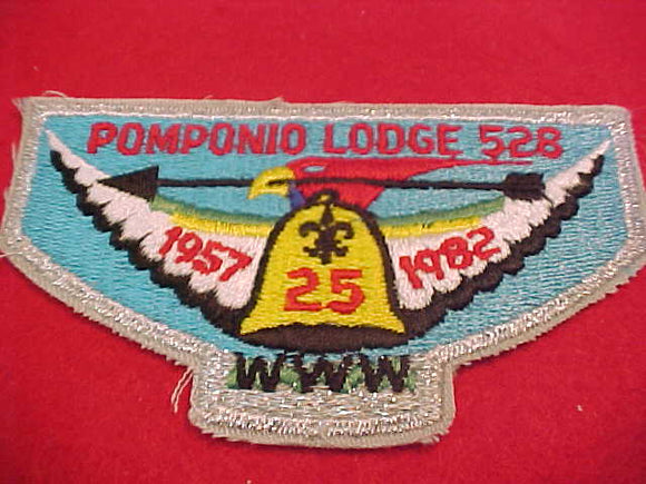 528 S12 Pomponio, 25th Anniv., 1957-1982