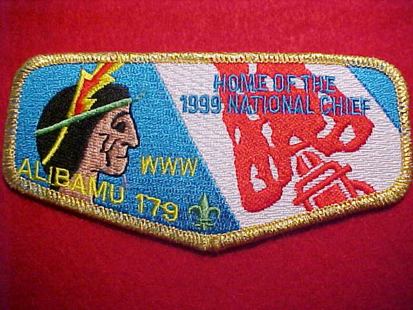 179 S27a ALIBAMU, HOME OF 1999 NATIONAL CHIEF