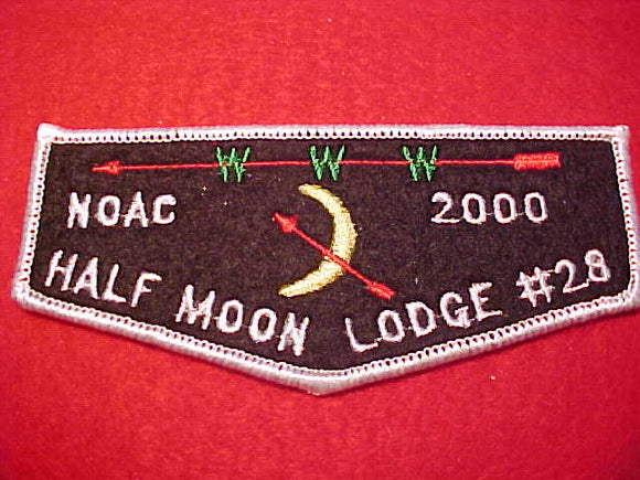 28 F5 HALF MOON, NOAC 2000