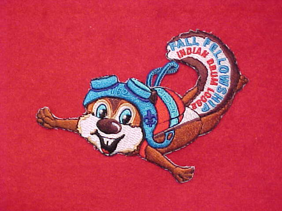 152 eX2007-2 INDIAN DRUM, 2007 FALL FELLOWSHIP, ROCKY THE SQUIRREL