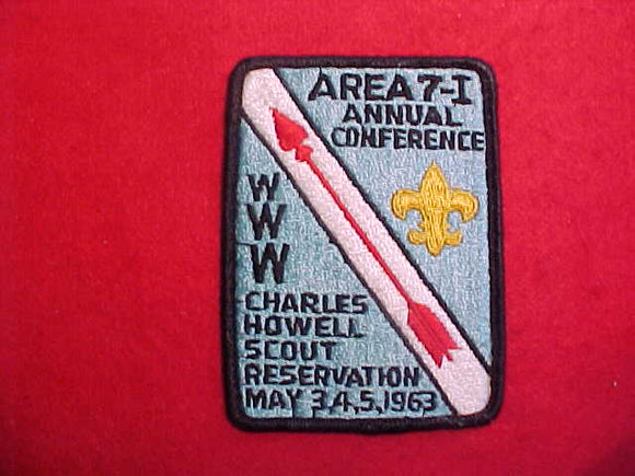 1963 AREA 7-I CONFERENCE,CHARLES HOWELL RES,SLIGHT USE