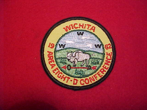 1962 AREA 8D CONFERENCE, WICHITA, KANSAS, RARE