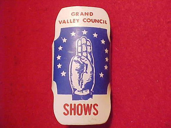 1950'S N/C SLIDE, GRAND VALLEY COUNCIL SHOWS
