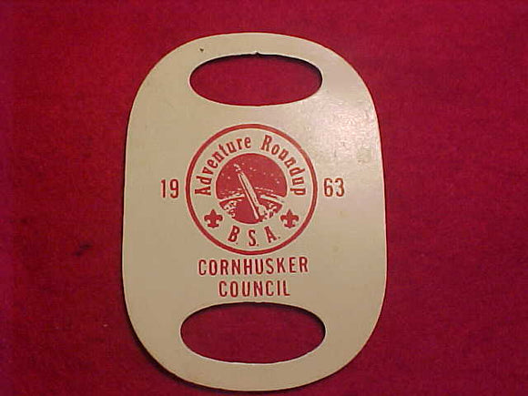 1963 N/C SLIDE, CORNHUSKER COUNCIL ADVENTURE ROUNDUP