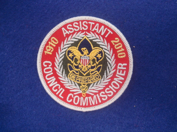 Assistant Council Commissioner 1910-2010