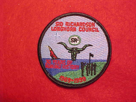 SID RICHARDSON, LONGHORN COUNCIL, BLACK BORDER, 1969-1999