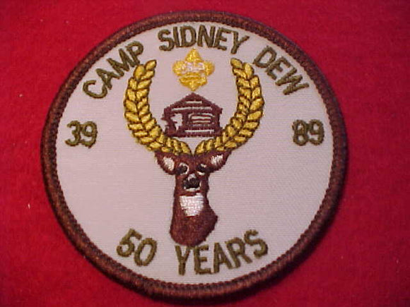SIDNEY DEW, 1939-1989, FIFTY YEARS, NORTHWEST GEORGIA C.