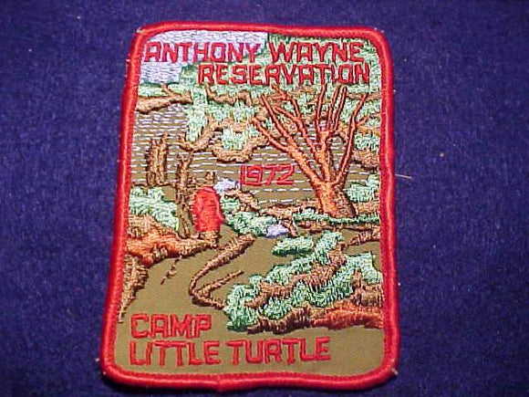 LITTLE TURTLE, ANTHONY WAYNE RESV., 1972