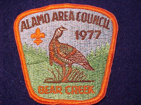 BEAR CREEK PATCH, ALAMO AREA C., 1977