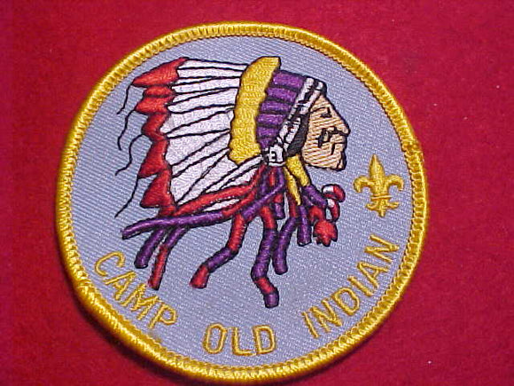 OLD INDIAN CAMP PATCH, FULL BONNET, 3