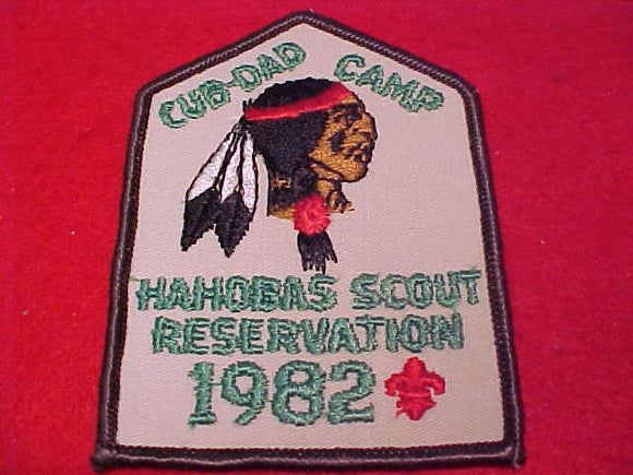 Hahobas Scout Resv., Cub-Dad Camp, 1982