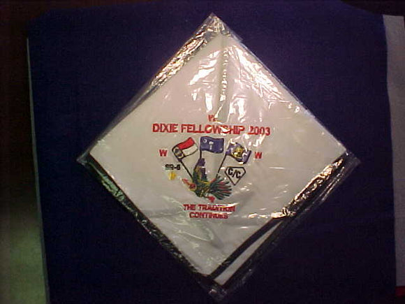 2003 SECTION SR-5 DIXIE FELLOWSHIP NECKERCHIEF