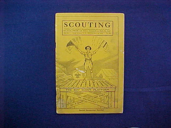 DECEMBER 1916 SCOUTING EQUIPMENT NUMBER CATALOG, 5.5