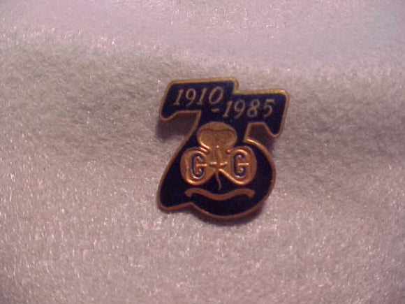 British Girl Guides pin, 1910-1985