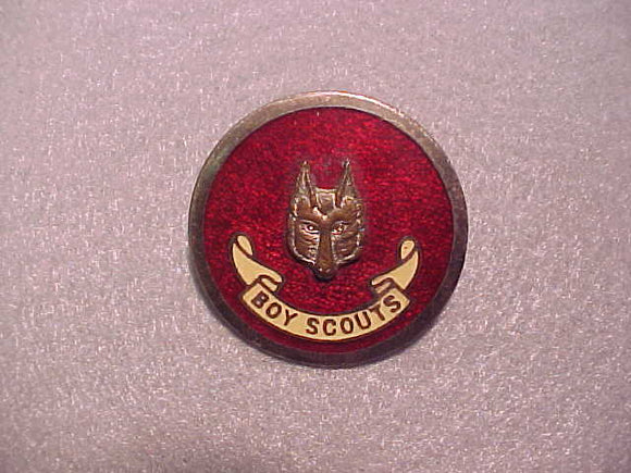 British Old Cub Scout Leader pin, 37mm diam.