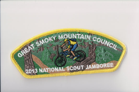 2013 Great Smoky Mountain C mountain biking, yellow border