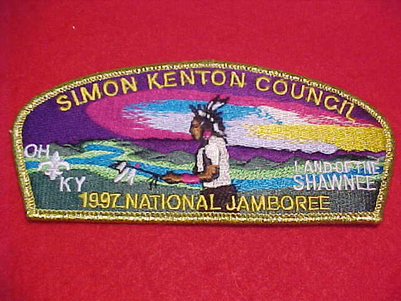 1997 JSP, SIMON KENTON C.,LAND OF THE SHAWNEE, GMY BDR.