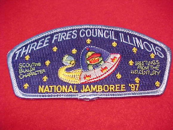1997 JSP, THREE FIRES C., LT. BLUE BDR.