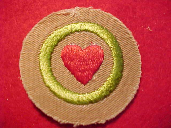 PERSONAL FITNESS FINE TWILL MERIT BADGE, WWII VARIETY
