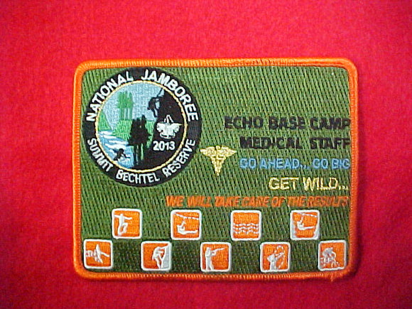 2013 Echo Base Camp Medical Staff Patch