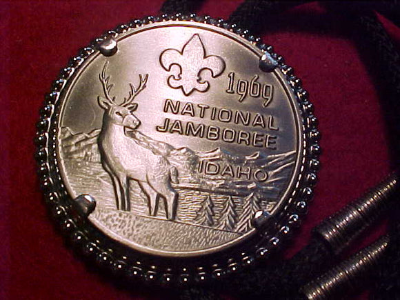1969 NJ BOLO, ISSUED BY BSA IN THE 1980'S, BLACK STRING
