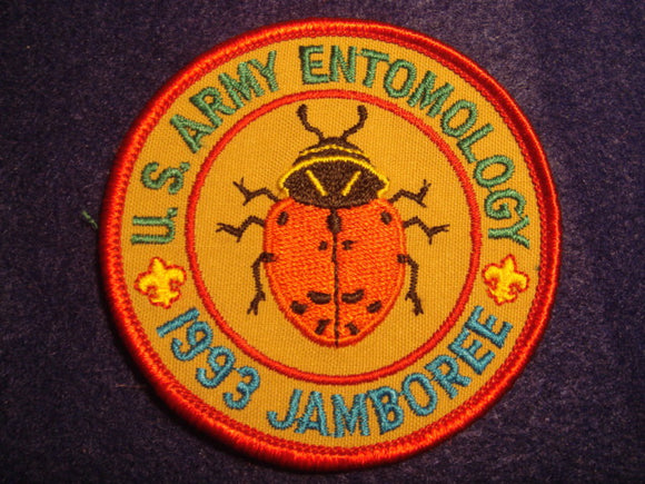 93 NJ U.S. army entonology patch