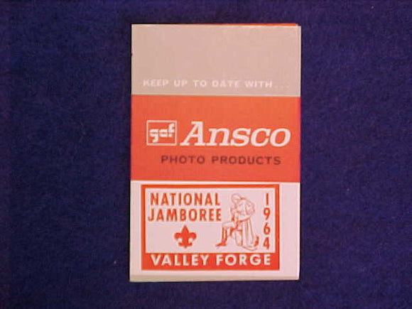 1964 NJ BOOKLET, ANSCO PHOTO PRODUCTS
