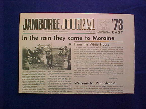 1973 NJ JAMBOREE JOURNAL- EAST, #1, 8/2/73