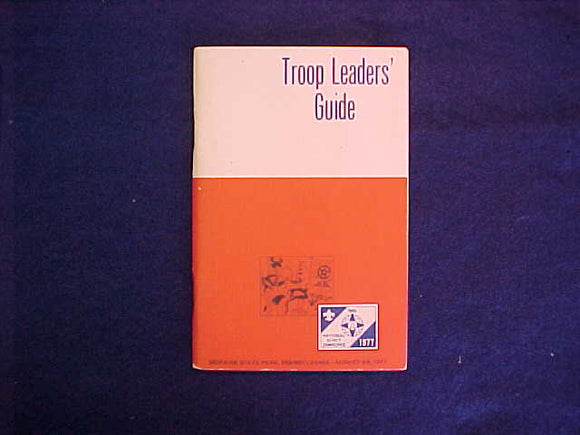 1977 NJ GUIDE, TROOP LEADERS'