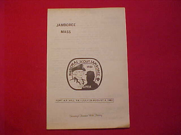 1981 NJ JAMBOREE MASS GUIDE