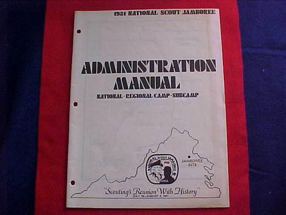 1981 NJ ADMINISTRATION MANUAL