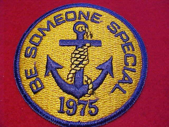 1975 NOAC PATCH, NAVY PATCH GIVEN TO DELEGATES, 