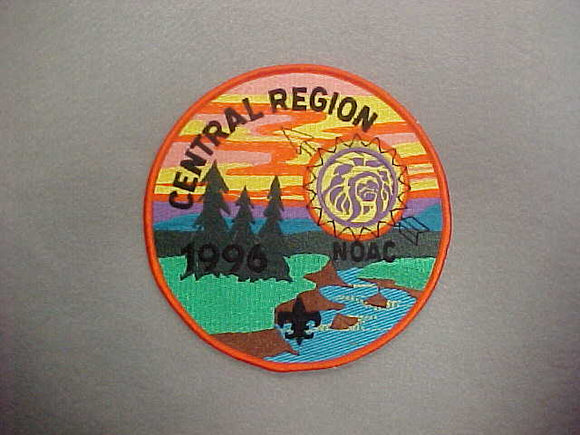 1996 NOAC CENTRAL REGION JACKET PATCH