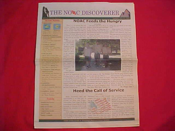 2002 NOAC NEWSPAPER, 