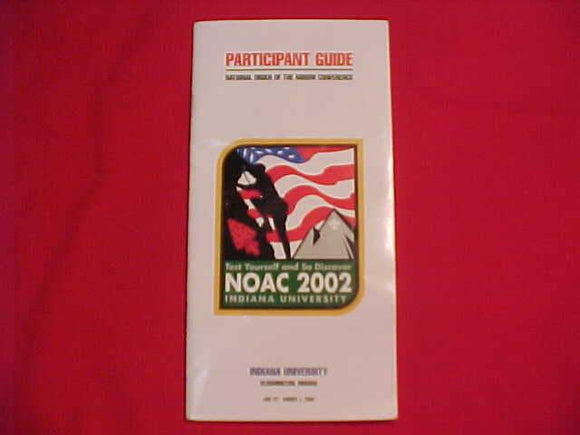 2002 NOAC PARTICIPANT GUIDE, INDIANA UNIV.